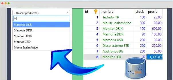 Buscador en SELECT Buscador en SELECT