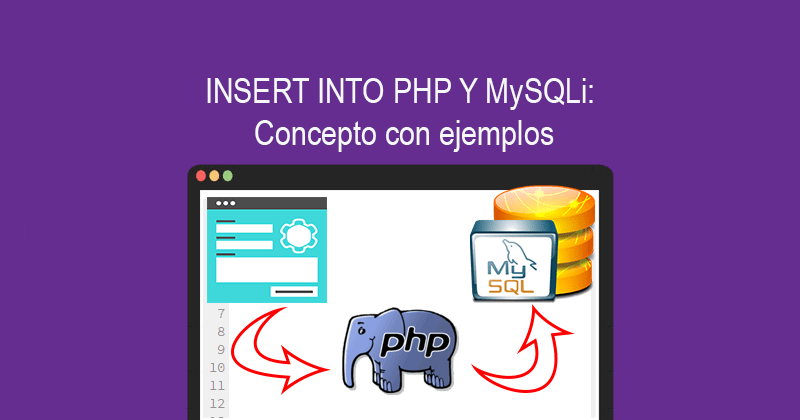 INSERT INTO PHP Y MySQLi