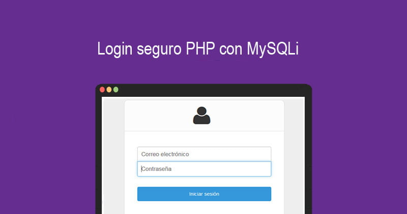 Login seguro php con mysqli
