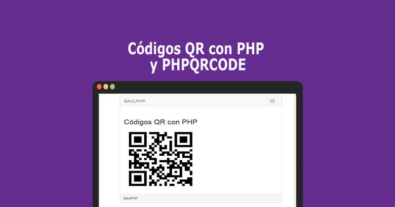 Códigos QR con PHP y PHPQRCODE