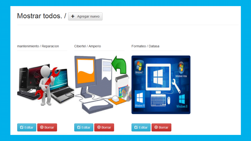 Descargar CRUD PHP MySQL para gestionar imagenes