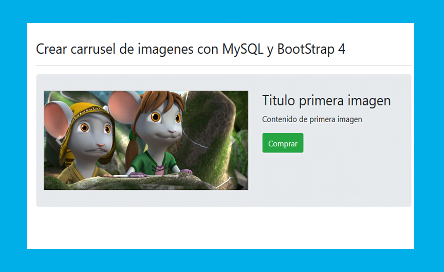 Descargar Slider web usando PHP y MySQL