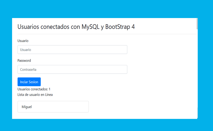 Descargar usuarios conectados con PHP y MySQL