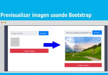Previsualizar imagen usando Bootstrap