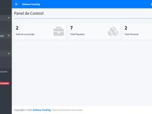Sistema de seguimiento de paquetes Tracking