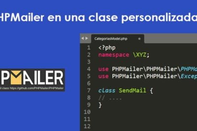 PHPMailer en una clase personalizada