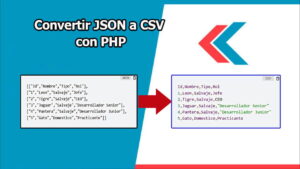 Convertir JSON a CSV con PHP » BaulPHP