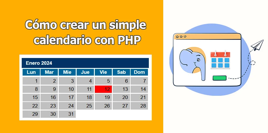 Calendario con PHP