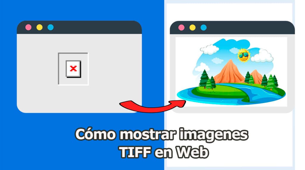 Cómo mostrar imágenes TIFF en Web