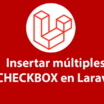 Insertar múltiples CHECKBOX en Laravel