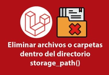 eliminar archivos o carpetas dentro del directorio storage_path()