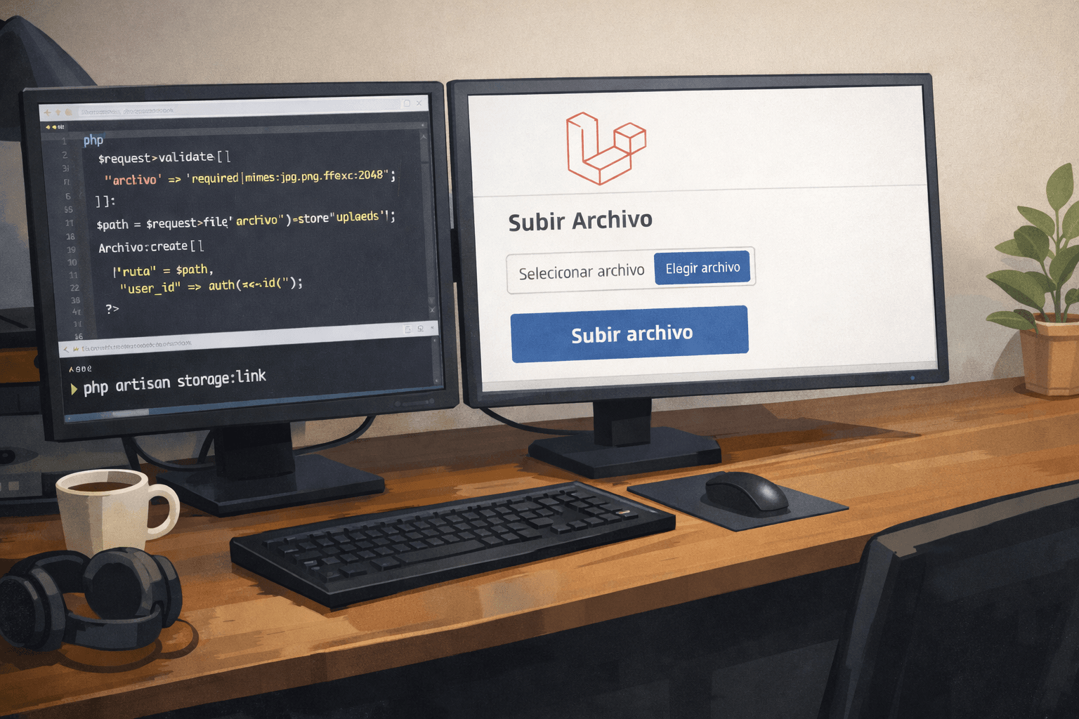 Cómo subir archivos en Laravel correctamente