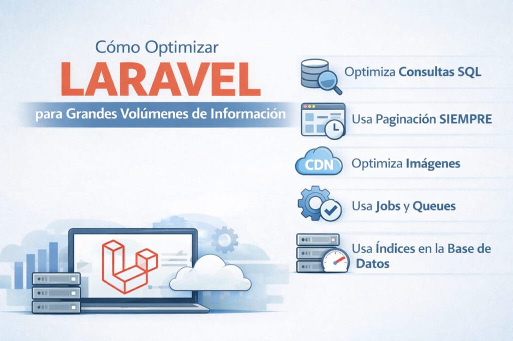 Cómo Optimizar Laravel para Grandes Volúmenes de Información