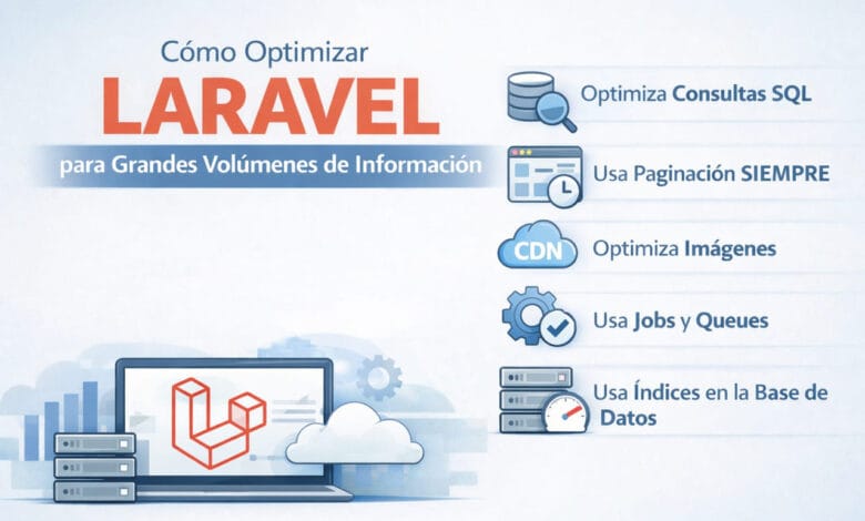 Optimizar laravel grandes volúmenes de información