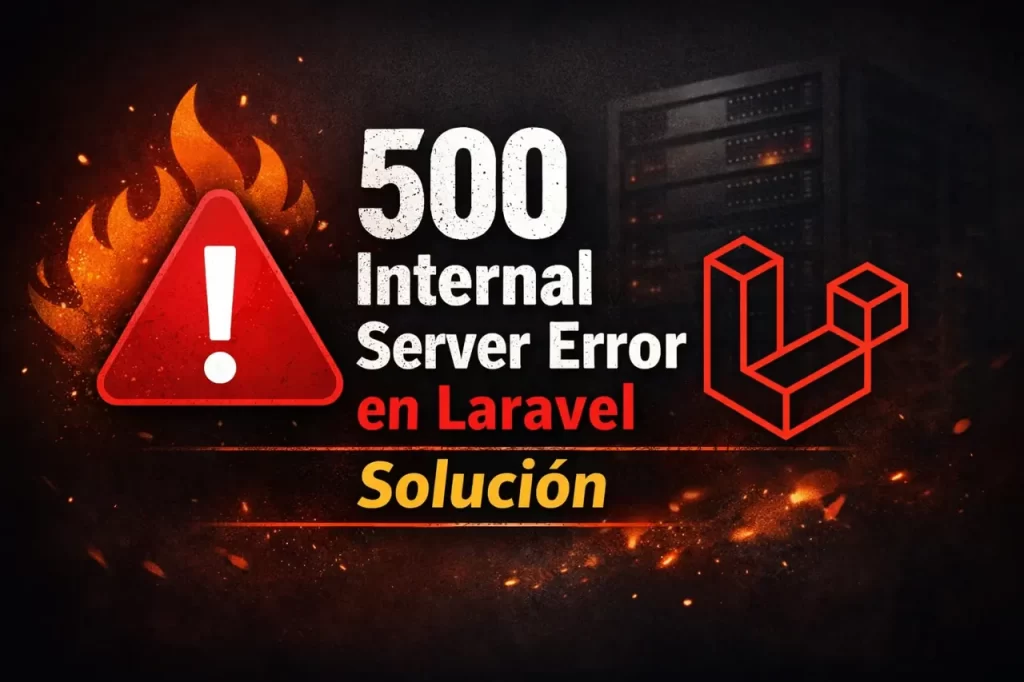 Cómo solucionar 500 Internal Server Error en Laravel