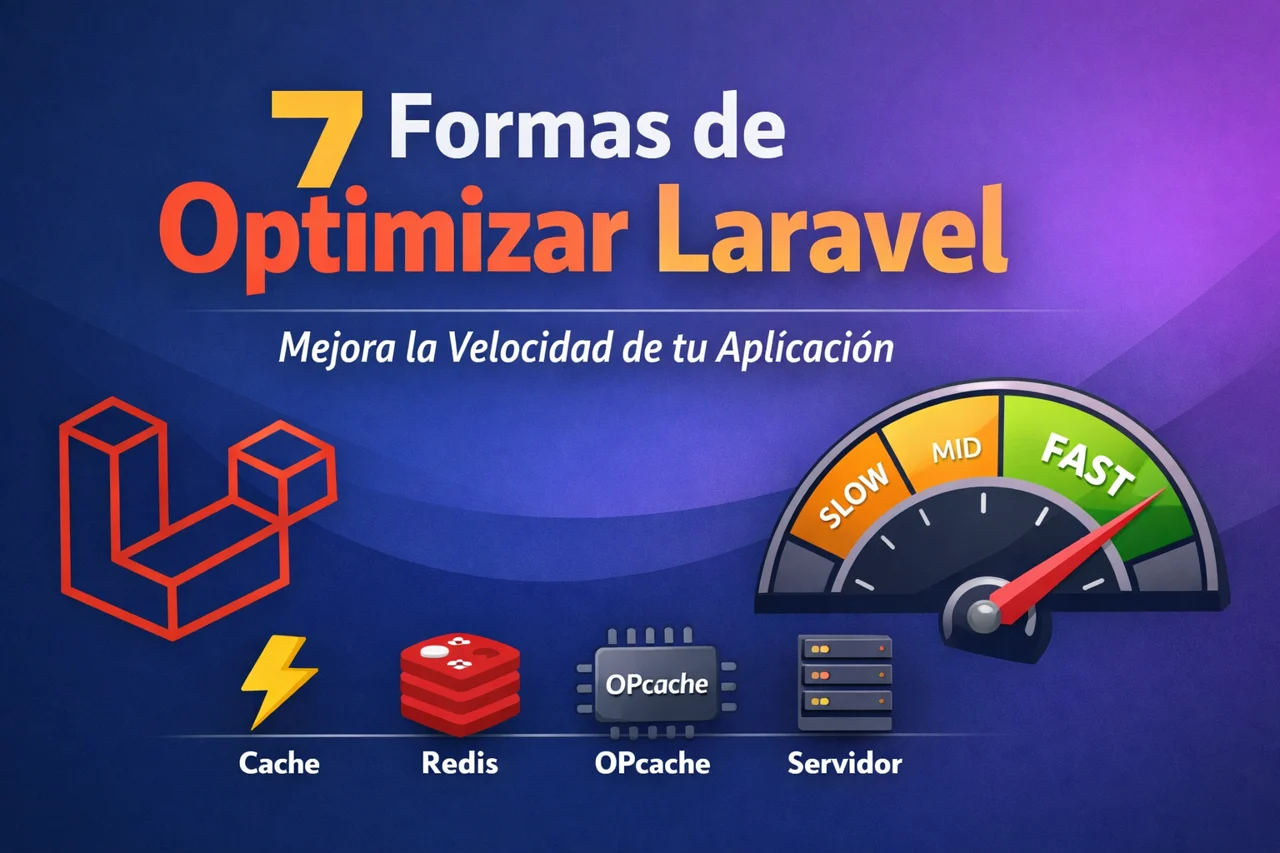 7 formas de hacer Laravel más rápido (guía de optimización)