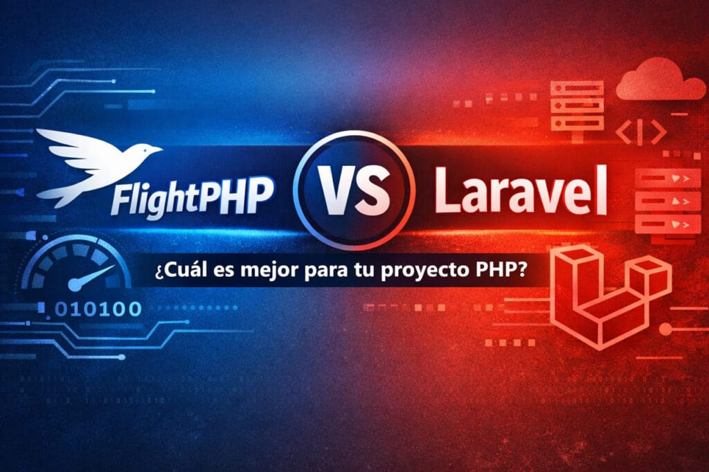 FlightPHP vs Laravel: ¿Cuál es mejor para tu proyecto PHP?