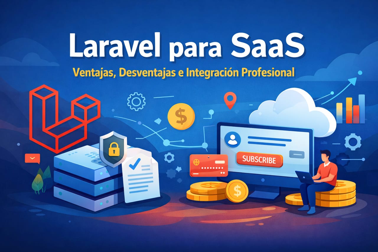 Laravel para SaaS Ventajas, Desventajas