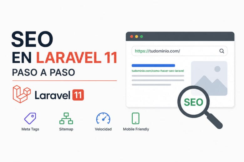 Cómo hacer SEO en Laravel 11 paso a paso