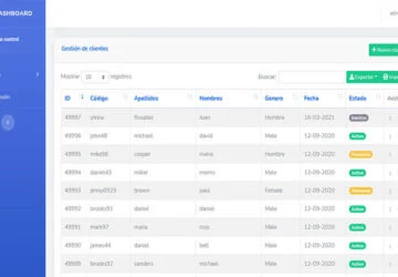 Datatables Dropdown PDO, ServerSide, Responsiva_actualizado