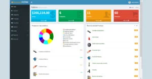 Login panel sistemas