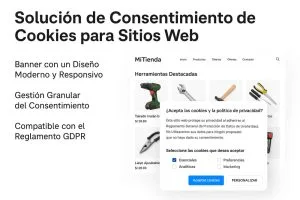 Banner de Cookies GDPR Profesional – Gana Confianza en Tu Sitio Web