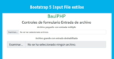 Bootstrap 5 Input File estilos
