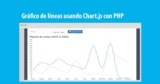 Gráfico de líneas usando Chart.js con PHP