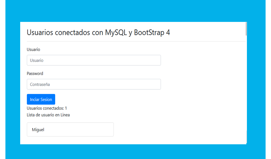 Descargar usuarios conectados con PHP y MySQL